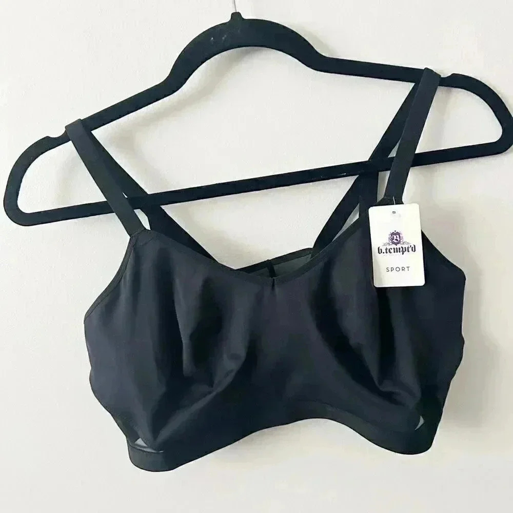 NWT B.tempt'd Women's by Wacoal B.Active Sport Bralette XL
